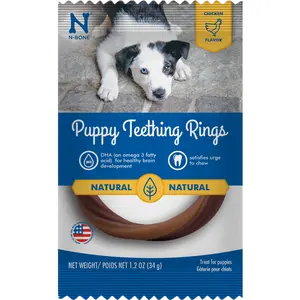 N-Bone® Puppy Teething Rings Chicken Flavor (Pack of 1)