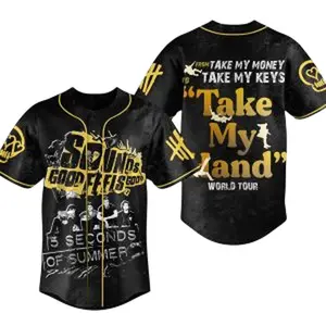 5 Seconds Of Summer I’ll Tell You What I Like Personalized Baseball Jersey