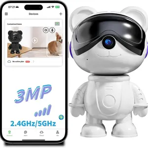 Smart Pet Camera Robot | Home Security Camera,Baby Cry Detection,Privacy Mode,Two-Way Voice Call,High-Definition Night Vision