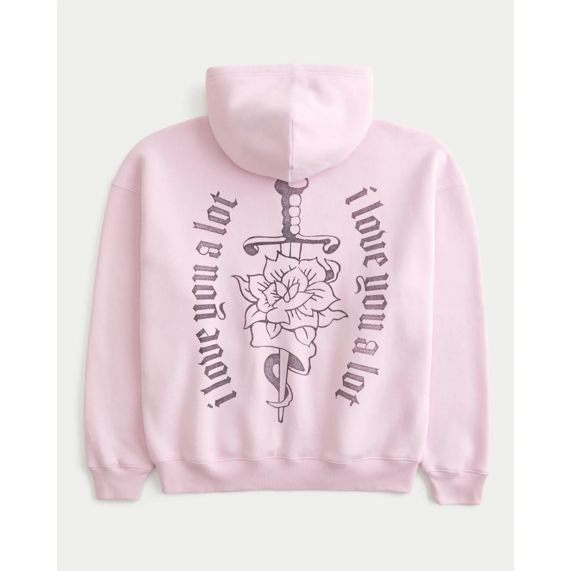 Hollister Feel Good Boxy Zip-Up Graphic Hoodie - TikTok Shop