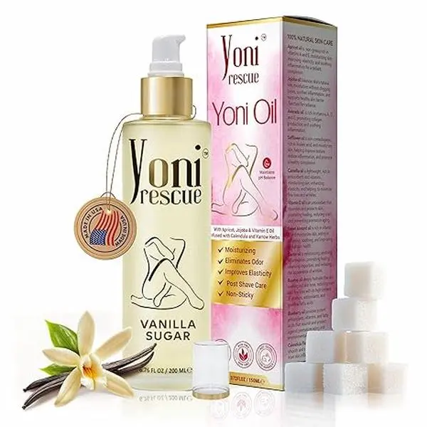 Luxury Rejuvenating Natural Yoni Oil for Dark Spots, Ingrown Hair, and Skin Brightening - Nourishing, Moisturizing Formula for All Skin Types