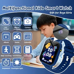 Unisex Children's Multifunctional Smart Watch - HD Call Answer Music Player Sedentary Alert Photo Storage Custom Wallpapers Holiday Gift