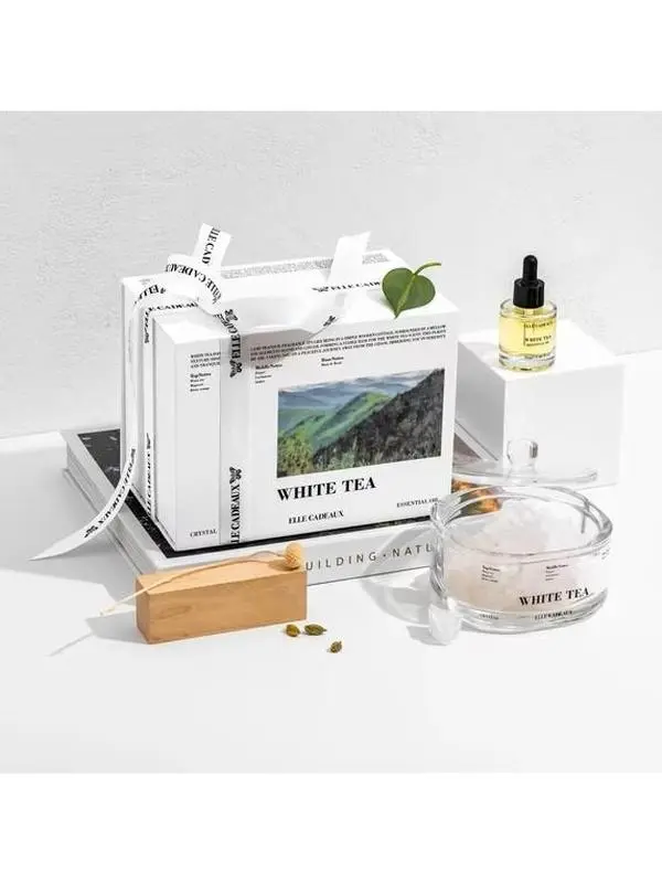 White Tea Crystal Diffuser Gift Set