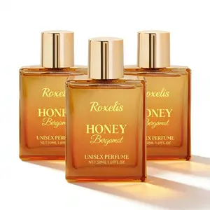 Roxelis Honey Unisex Perfume 3.4oz, 2026 Trending Honey & Oud Fusion, Bergamot Clove Vanilla, Warm Spicy Gourmand Scent, Complex Fragrance, Long Lasting Eau De Parfum