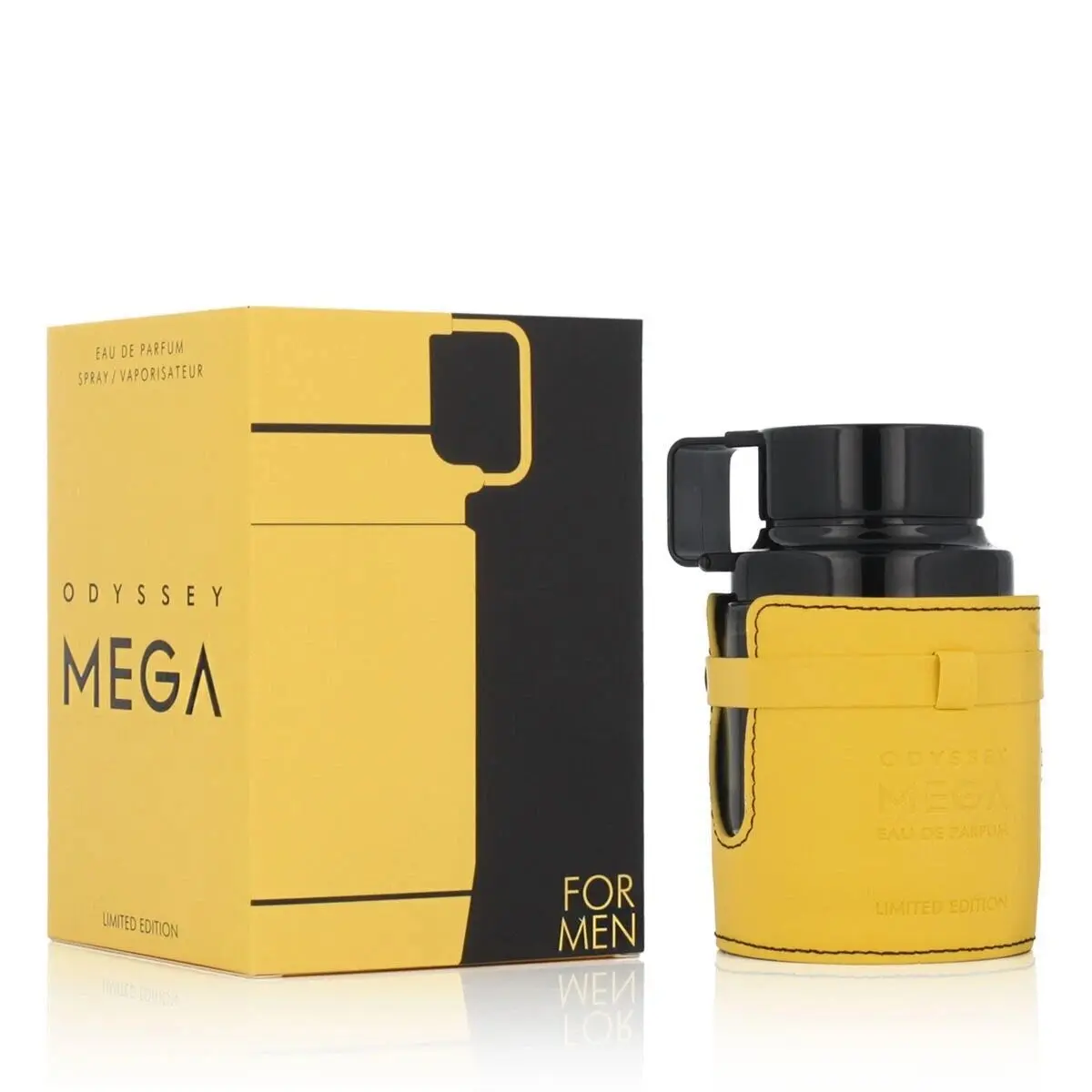 Armaf Odyssey Mega Man Alcohol-Based Eau De Parfum - 100ml (3.4 fl oz) Limited Edition Unisex Strong Intense Masculine Zesty Orange-Flavored Men's Fragrance, Bold Citrus-Spice Mix, Daily Wear, Strong Men's Fragrance
