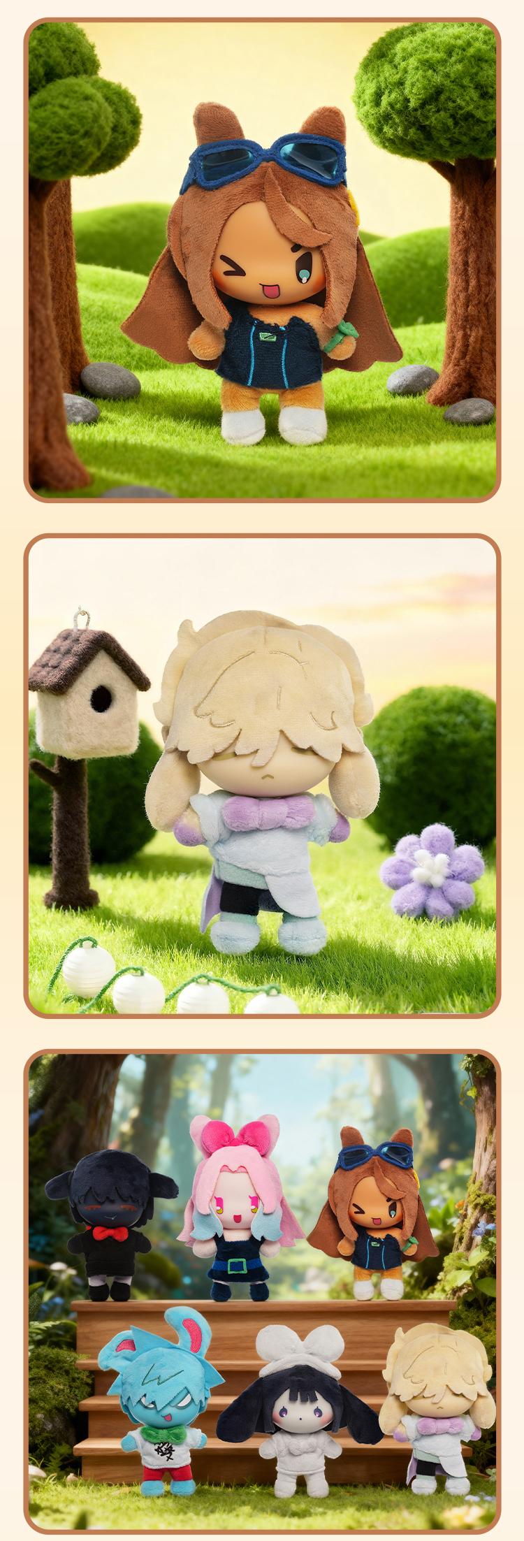 Alien Stage Couple Bunny Series Vinyl Wool Blind Box – IvanTill, MiziSua, Hyuluka CP Mystery Plush Set, Viral Fan Favorite Collectible