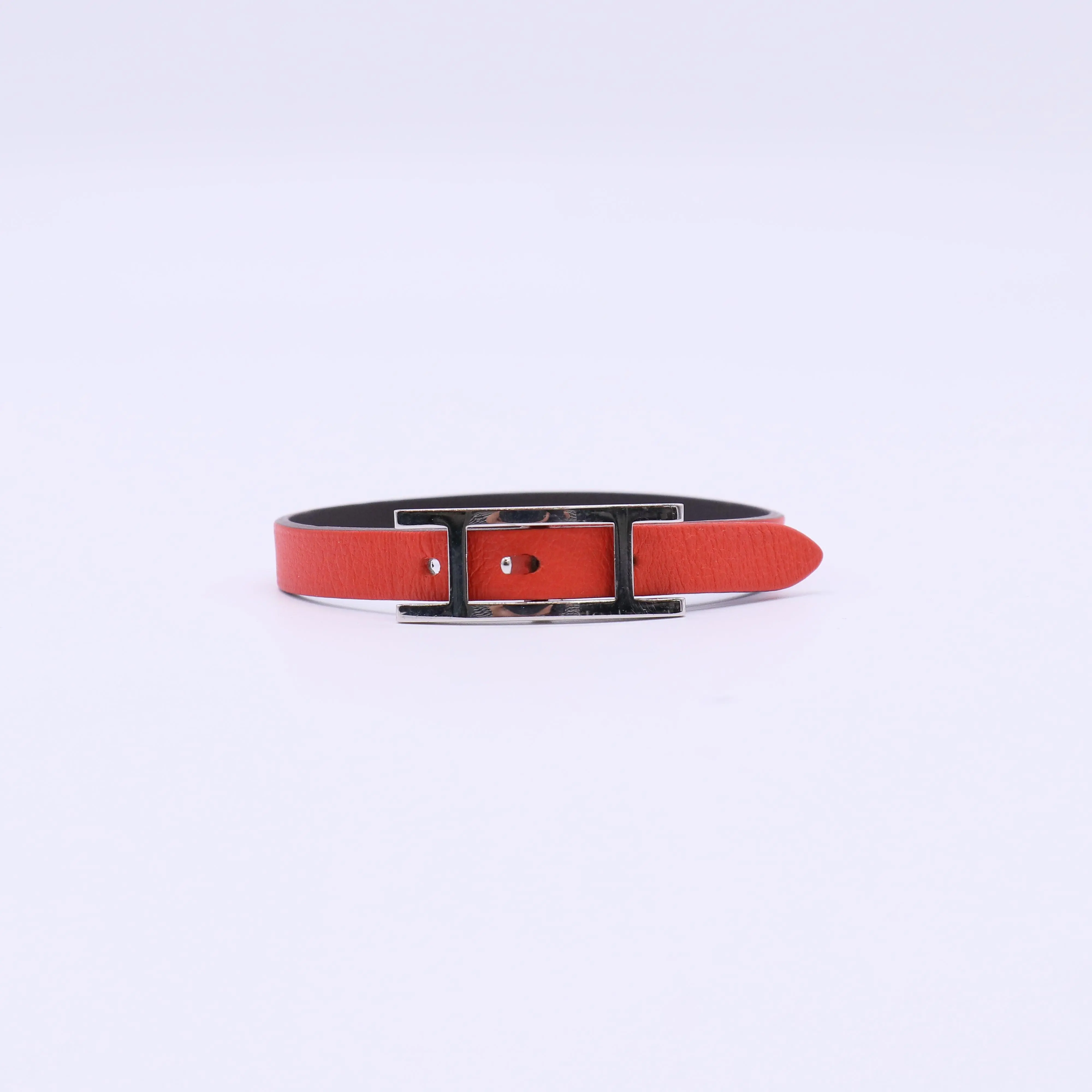 Pre-owned Hermès Behapi Double Tour Bracelet W22225