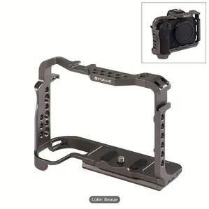 PULUZ Video Camera Cage Stabilizer For Canon EOS R5 / R5C / EOS R6 / R6 II, Without Handle