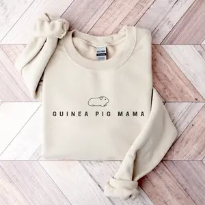 Guinea Pig Sweatshirt Guinea Pig Shirt Guinea Pig Gifts Guinea Pig Mom Sweatshirt Mama Shirt Aesthetic Crewneck Gift for Her