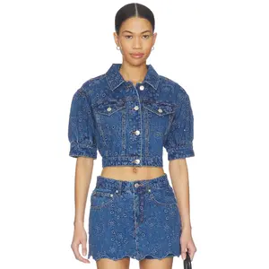 Steve Madden Serafina Jacket in Blue Depth