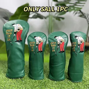 Golf Putter Club Head Cover, 1 Count Dust-proof & Durable Golf Club Head Cover, Golf Accessories for Men & Women, Golf Club Protector