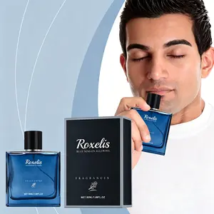 Men's Luxury Dupe Blue Domain Cologne, Alluring Bergamot-Lavender Woody Fragrance for Office & Daily All-Day Wear