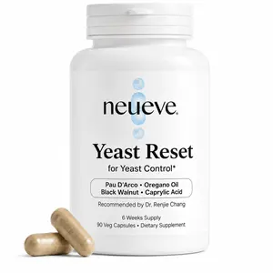 Yeast Reset Supplements | Herbal Remedy for Yeast and Candida Overgrowth | Clears Candida Albicans from Gut Reservoirs | NeuEve