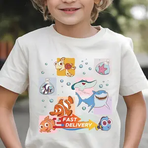 Watercolor Family Matching Shirt, Kids Trip T-Shirt, Family Vacation Shirt