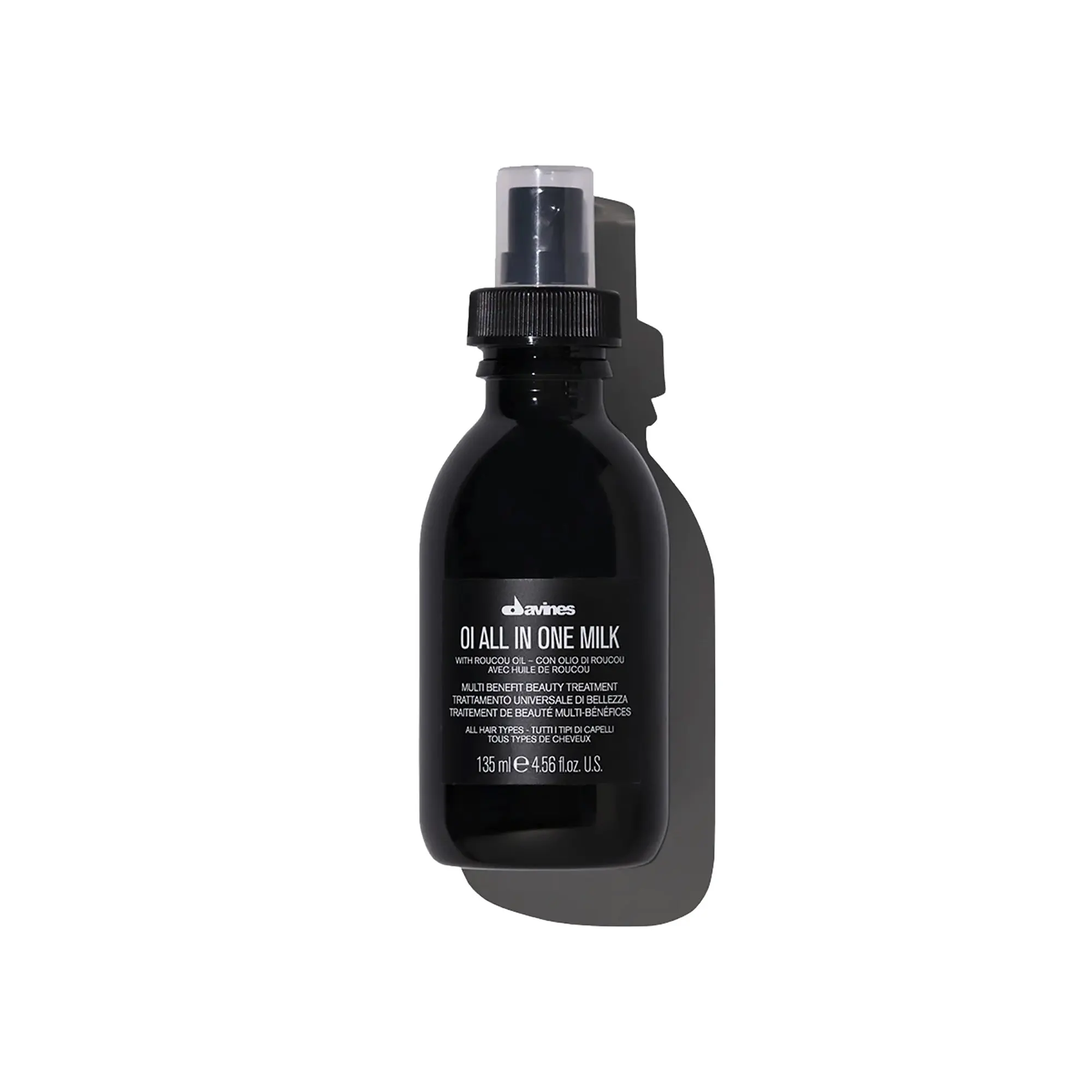 Davines OI All in One Milk - Hair Milk Spray | Powerful Hair Detangler + Hydrating Leave-In Treatment | Smoothes Frizzy Hair Davines OI All in One Milk - Hair Milk Spray | Powerful Hair Detangler + Hydrating Leave-In Treatment | Smoothes Frizzy Hair