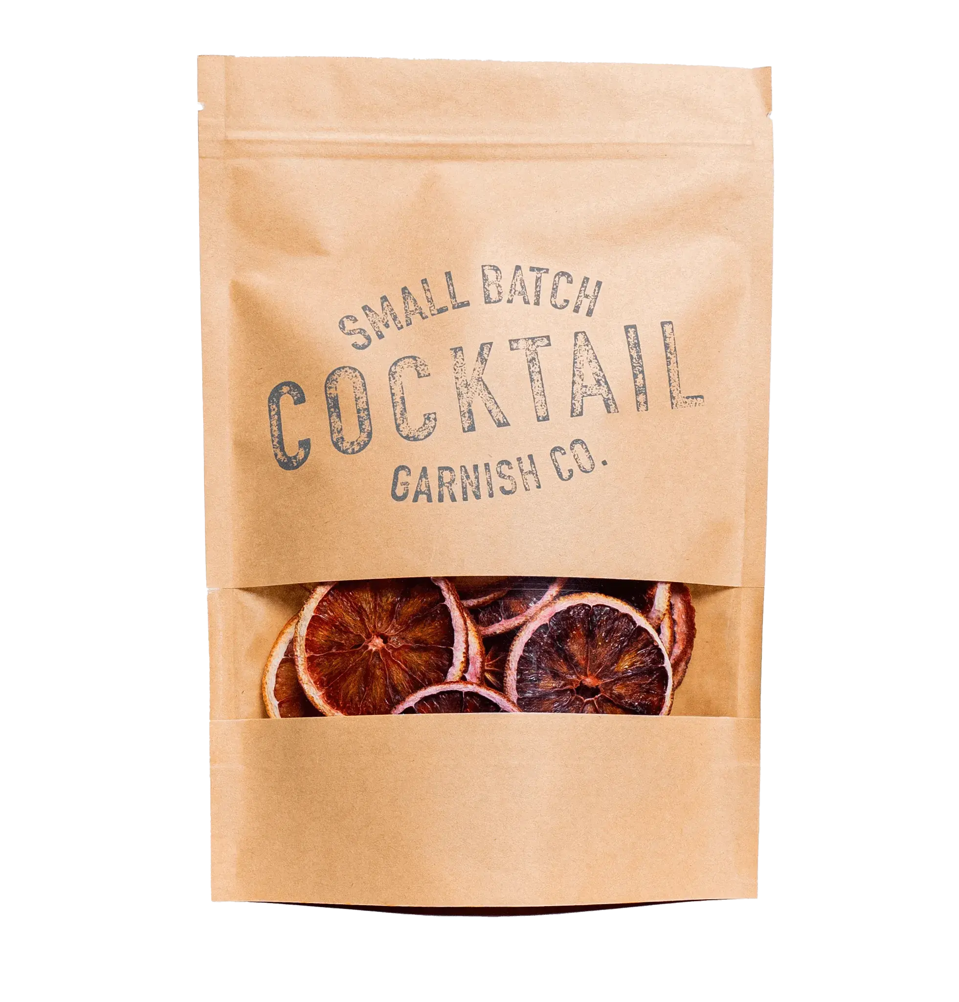 Dehydrated Blood Orange Slices (26ct) | Dried Crimson Citrus Garnish