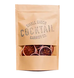 Dehydrated Blood Orange Slices (26ct) | Dried Crimson Citrus Garnish