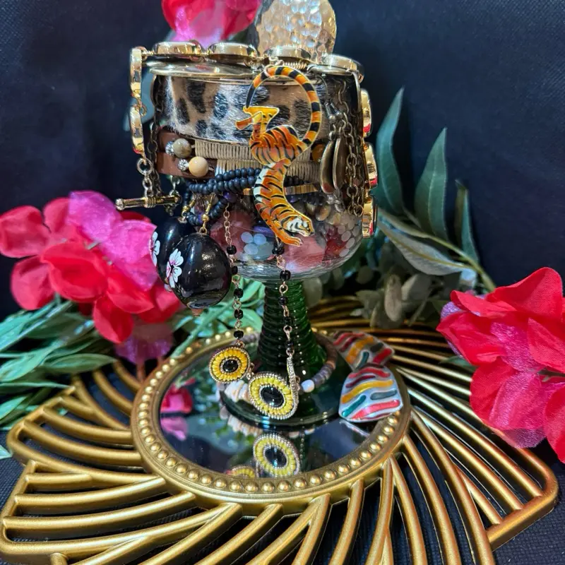 Mystery Jewelry Jar/Glass
