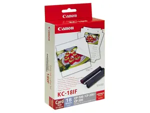 Canon KC-18IF Ink Cartridge - Combo Pack - Color/Card