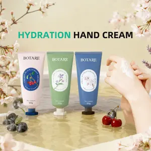 BOTARE Hydration Hand Cream with Floral Scent | Plant-Based, Non-Greasy & Fast-Absorbing | Instantly Smooth, Protected Hands