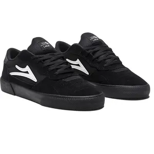 Lakai Skateboard Shoes Cambridge Black Suede