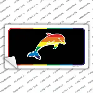 Dolphin Novelty Sticker Decal
