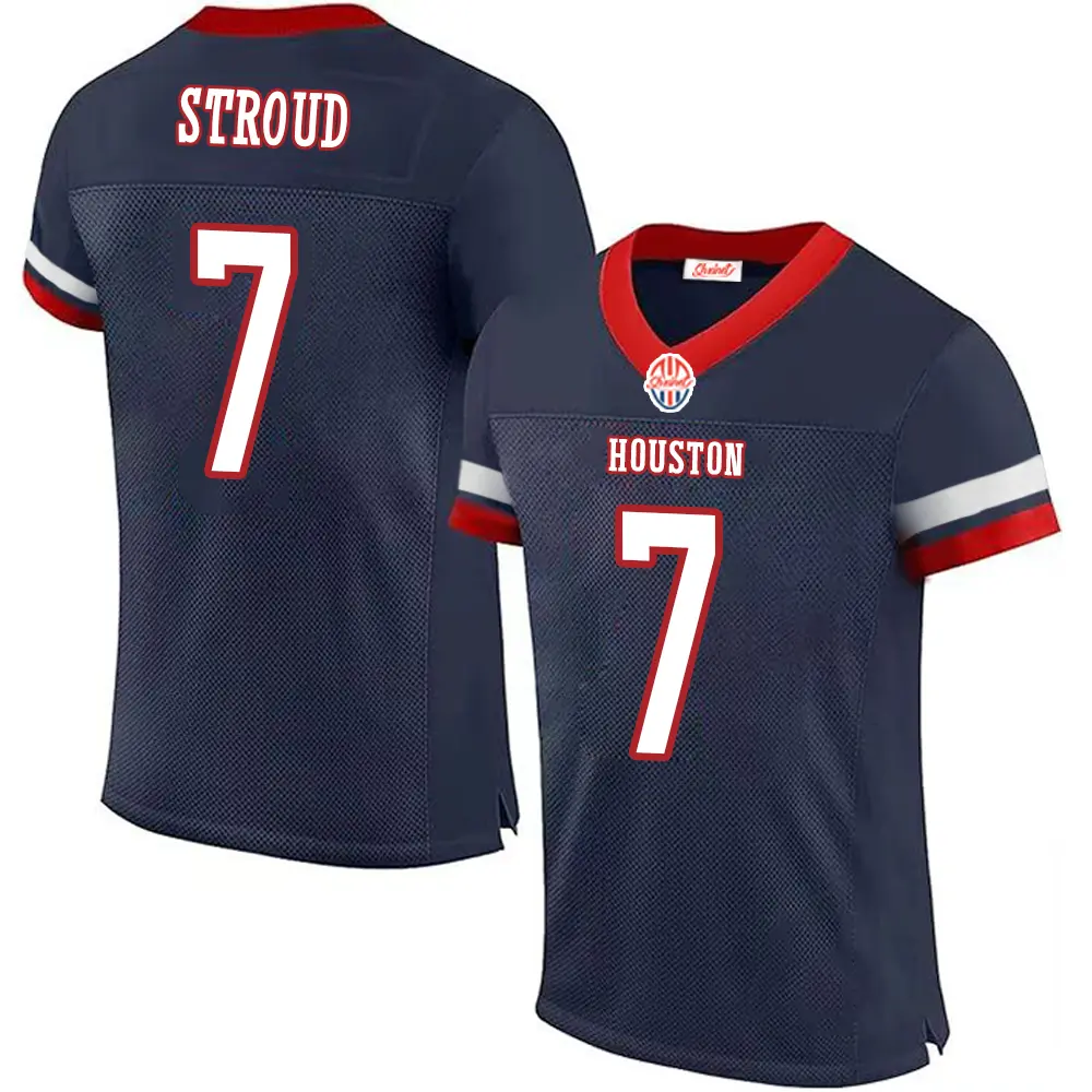 HOU 7 Men's Stitch Sport Jersey Football