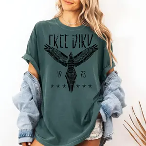 Free Bird Boho Vintage Graphic TShirt Eagle Thunderbird Retro Music Vintage Inspired Women Gift For Her For Him