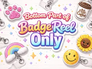 Bottom Part of Badge Reel Only