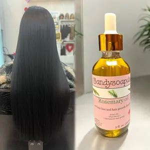 Candysoapdc Rosemary Oil Haircare Essential for Healthy Hair Growth, 2 oz, Alcohol Free, Paraben Free, No Parabens or Artificial Fragrances - Comfort