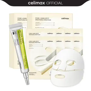 [celimax official] Dark Spot Home Aesthetic Duo l tiktok viral retinal booster & TXA Cream Mask, Glow and Radiant, Wrinkles & Fine Lines, Firmer Skin, Pore Minimizer, Non-Irritating, Korean Skincare