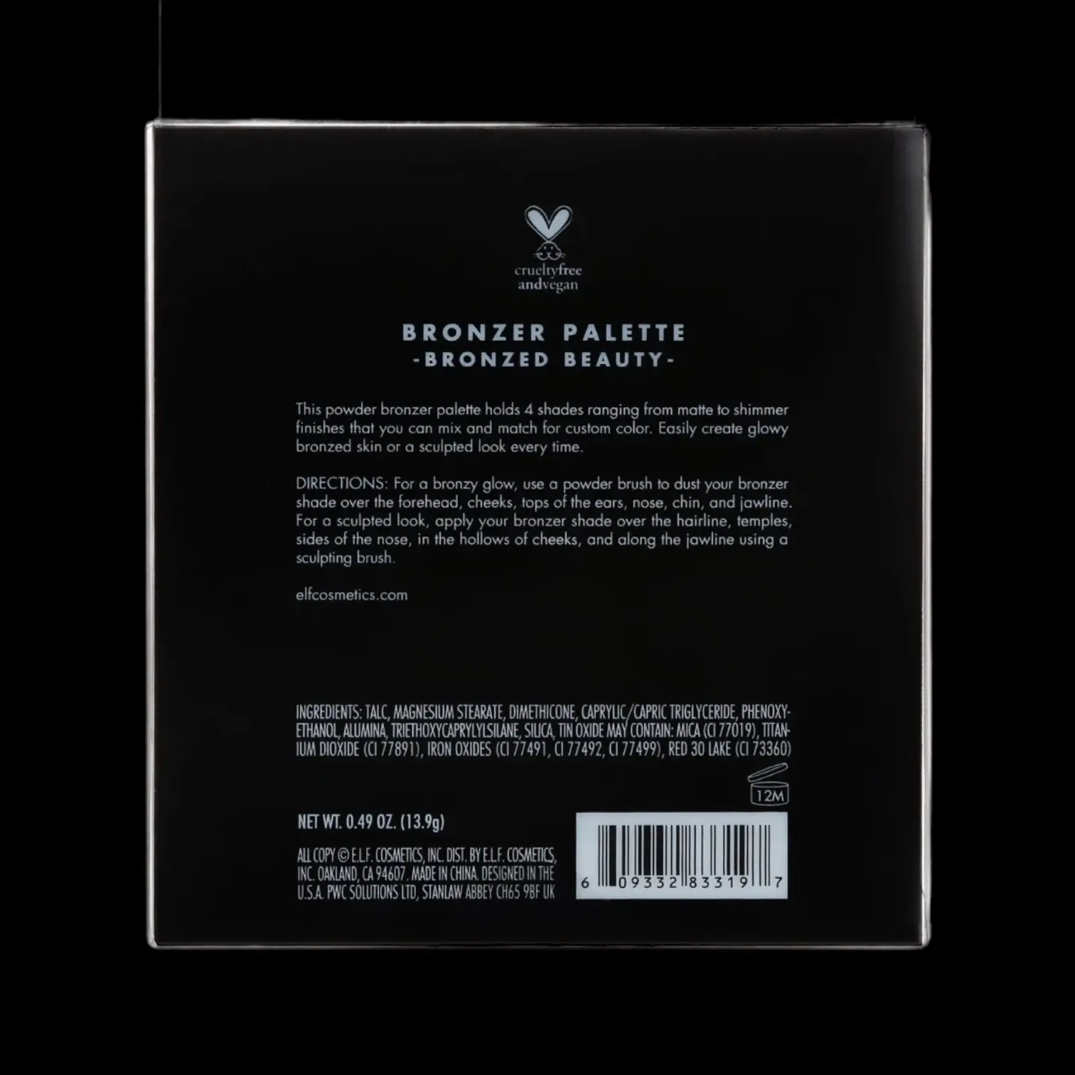 Bronzer Palette, Bronzed Beauty