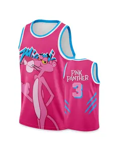 Miami New Men's Basketball Jersey, #3 Latest design inspired by animated films Quick-dry and breathable Comfortable and skin-friendly Ideal for basketball training & outdoor sports