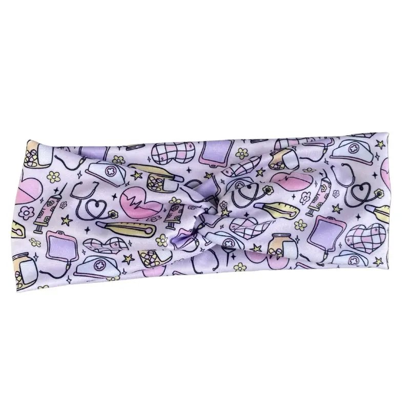 Disco Nurse Adult Headband RN Medical
