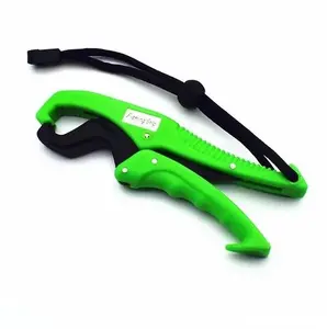 Mayhem Fishing ABS Plastic Lip Gripper - 9 Inch Length for Fish up to 30lbs - Red/Black or Green/Black