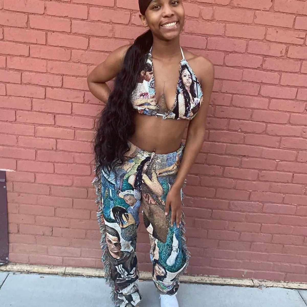 CUSTOM TAPESTRY PANTS CUSTOM TAPESTRY PANTS