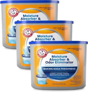 Arm & Hammer Fragrance Free Refillable Moisture Absorber and Odor Eliminator 14 oz.