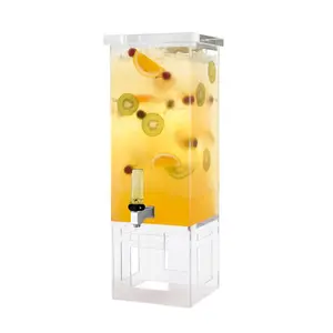 Rosseto  3 gal Square Clear Acrylic Base Beverage Dispenser