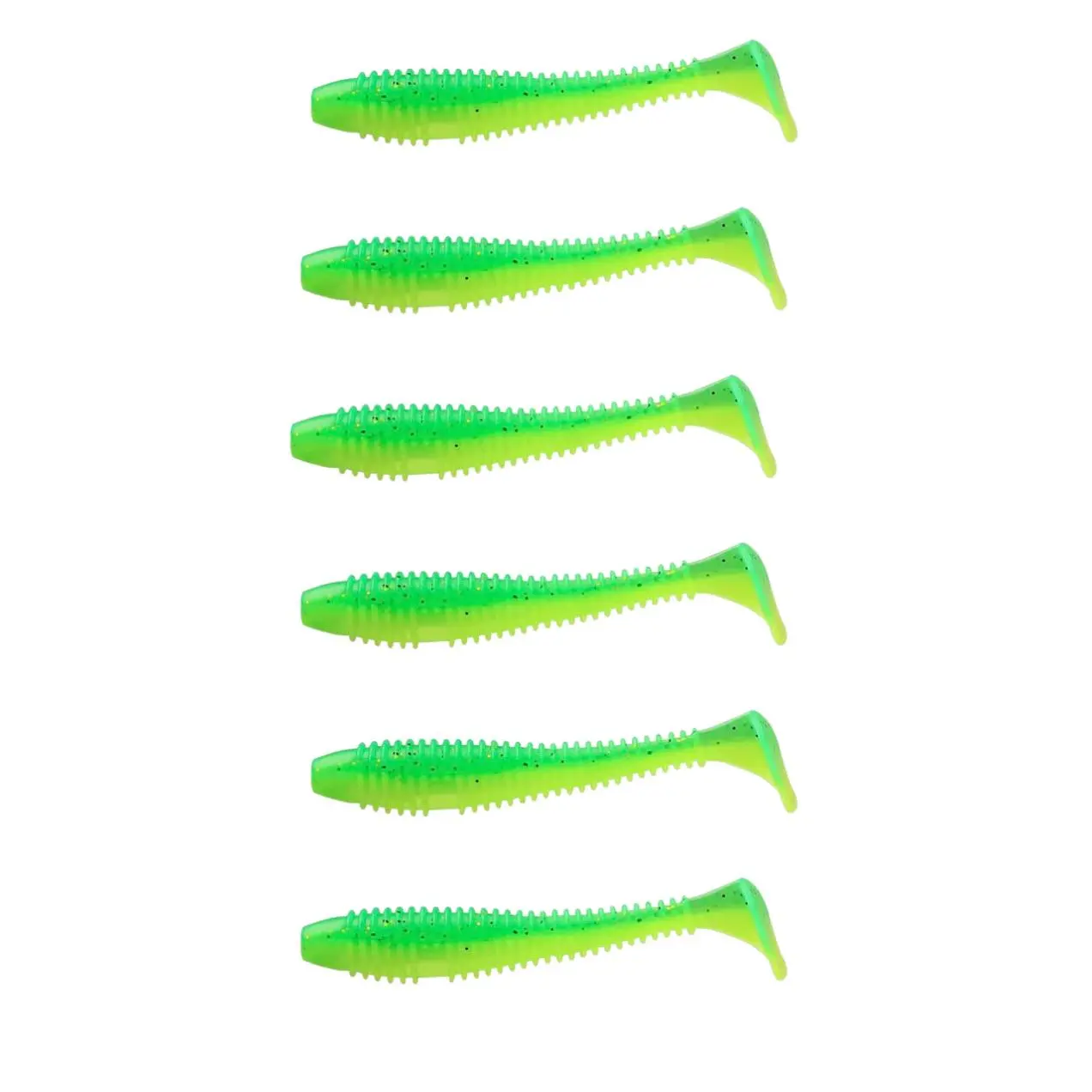 Big Griff’s bait. (3inch) 6 pack clover green
