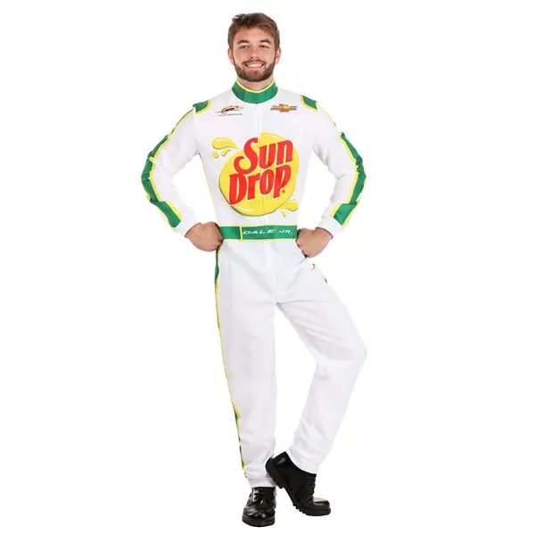 Men's Dale Earnhardt Jr Sundrop Uniform NASCAR Costume