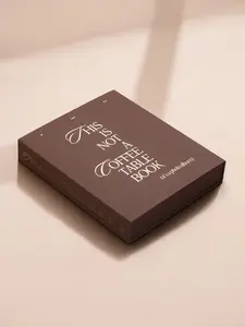 This is Not a Coffee Table Book Photo Album Cover Decor Decorative