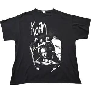 Korn poster T-shirt classic style men women Vintage graphic TShirt, gift for fan