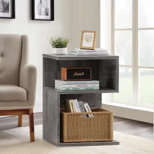 Z - shaped Side Table: Playing the Melody of Home Aesthetics in the Rhythm of Twists