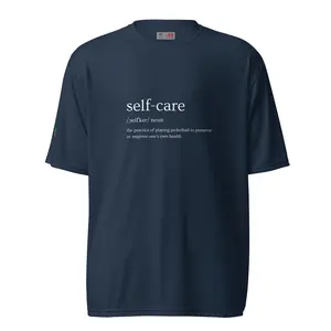 Self-Care Pickleball - Men's Performance Crew Neck T-Shirt