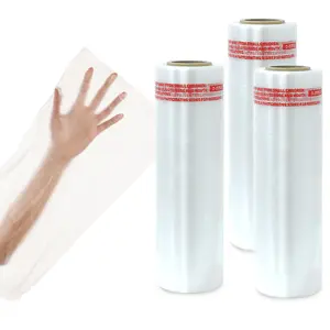 Disposable Paraffin Liners 960 Ct – 12x17” 13 Micron, 4-Roll Set | Waterproof, Sanitary Spa Wax Bags for Hands & Feet