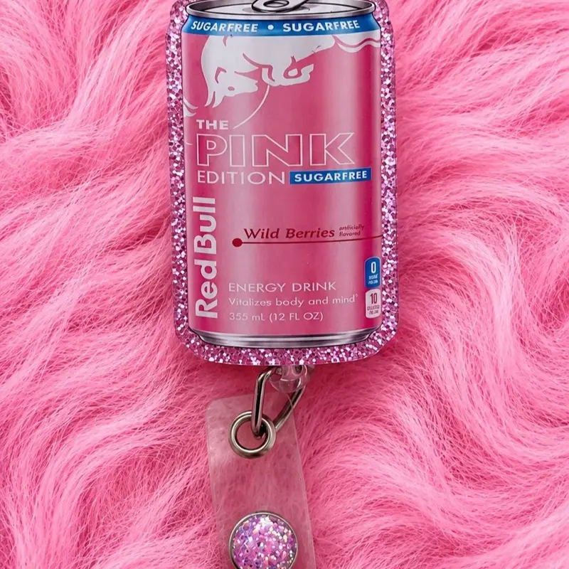 Energy Drink Badge Reel