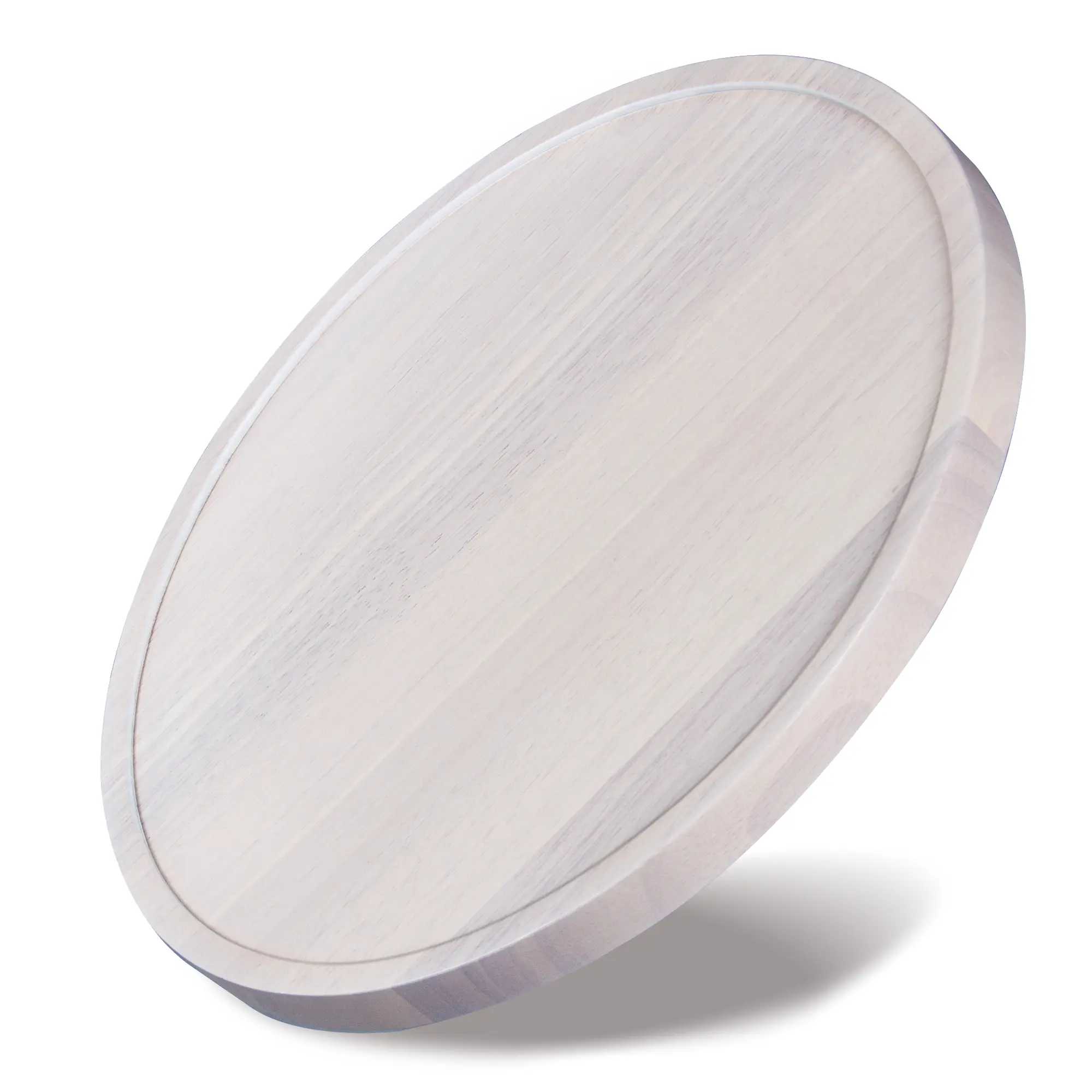 KITEISCAT Rubber Wood Lazy Susan Organizer Turntable, 12-Inch Rotating Lazy Susan for Cabinet, Table Top, Pantry, Vanity Countertop, Kitchen Organization - Spice Spinner, Makeup Organizer