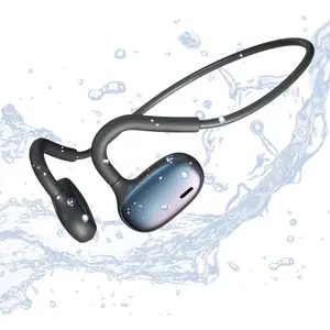 Open Ear  Headphones, Air Conduction  5.3  Headset with Deep Bass, Noise Canceling and Comfort Wearing, IPX6   Earbuds for Gym, Workout, Running, Cycling