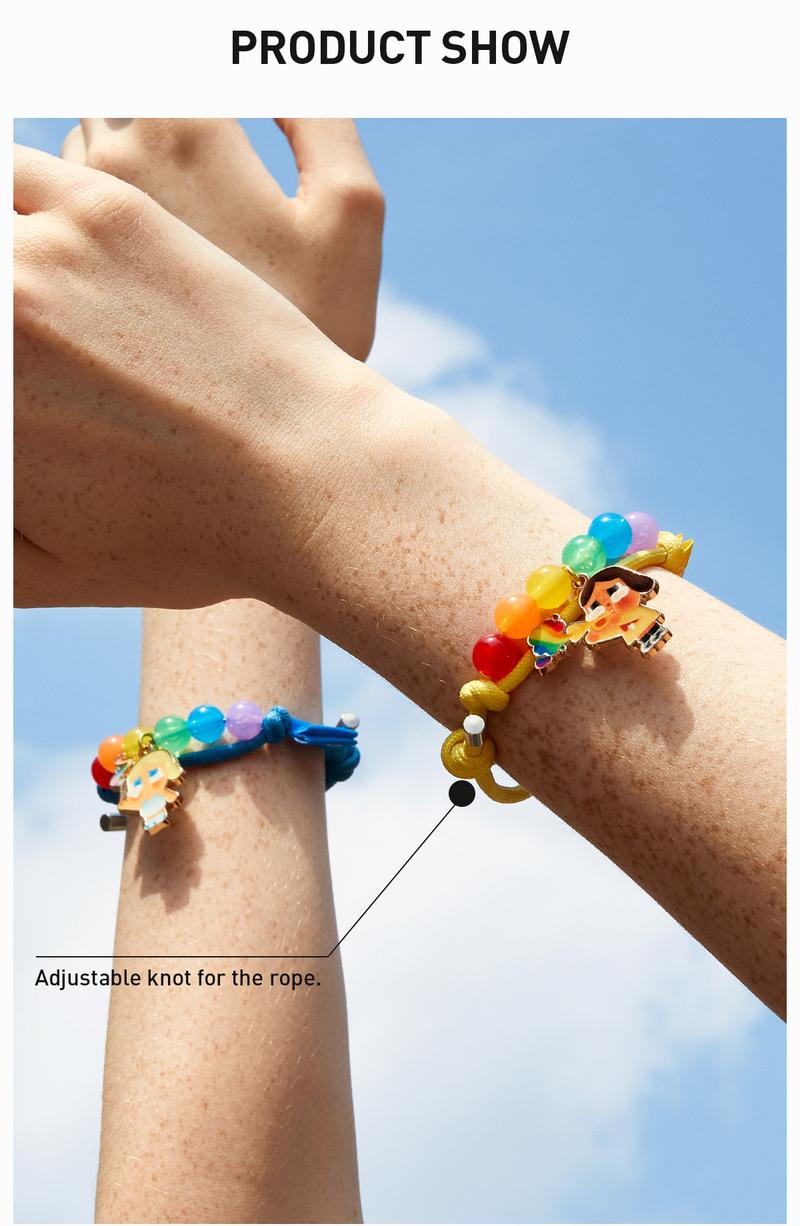 POP MART CRYBABY CHEER UP, BABY! SERIES-Bracelet, Blind Box, Mystery Box