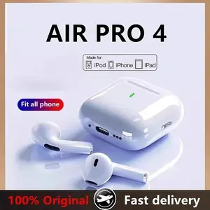 For Original For AirPods Pro4 4C-type Wireless Headphone Bluetooth Earphone e In Ear Tws GamingSports Headphones Air Smartphones